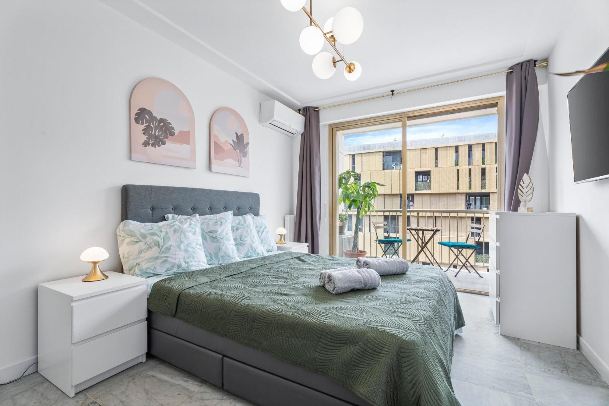 Elegant Studio Avec Terrasse Proche Mer Tramway نيس المظهر الخارجي الصورة