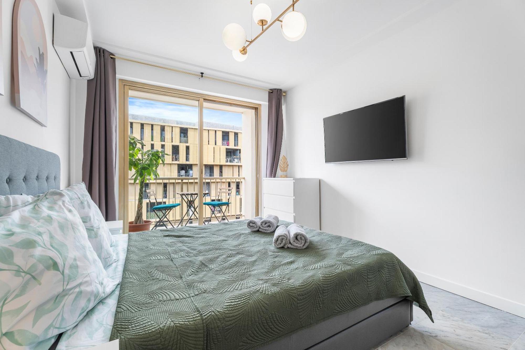Elegant Studio Avec Terrasse Proche Mer Tramway نيس المظهر الخارجي الصورة